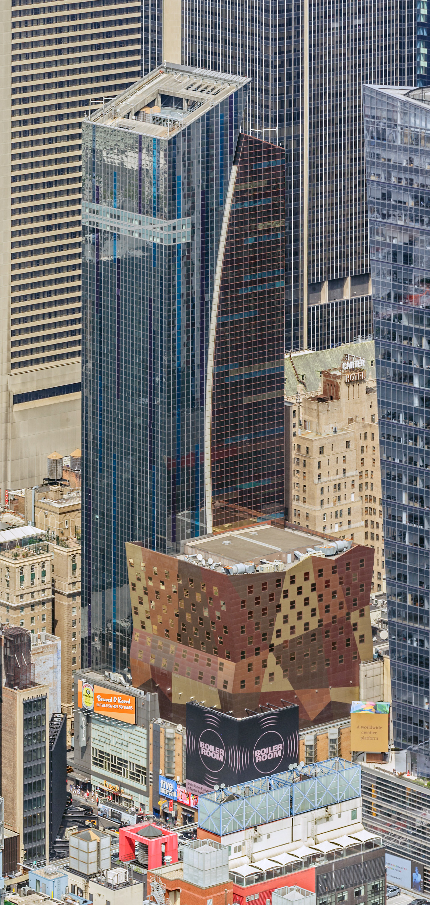 Westin New York at Times Square, New York City - View from The Edge. © Mathias Beinling